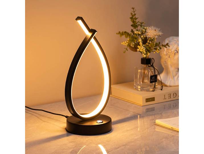 Lampes sur pied LED contemporaines minimalistes pour chambre à coucher, éclairage d'ambiance, luminaires de bureau, lampes de lecture pour salon