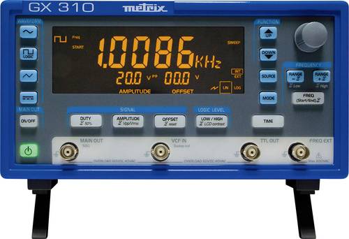 Metrix GX 310 Funktionsgenerator netzbetrieben 0.001Hz - 10MHz Dreieck, Rechteck, Sinus