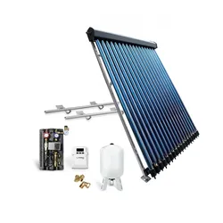 Röhrenkollektor Solarpaket Vakuumröhrenkollektor HP30-1 4,89 m2 Flachdach Solar