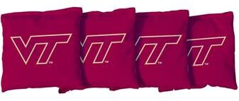 Skip's Garage Virginia Tech Hokies Maroon Cornhole Bags