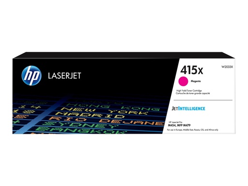 HP 415X - Hohe Ergiebigkeit - Magenta - original - LaserJet - Tonerpatrone (W2033X) (W2033X)