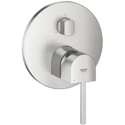 Grohe Plus Fertigmontageset 24093DC3 UP-Einhebelmischer mit 3-Wege-Umstellung, supersteel