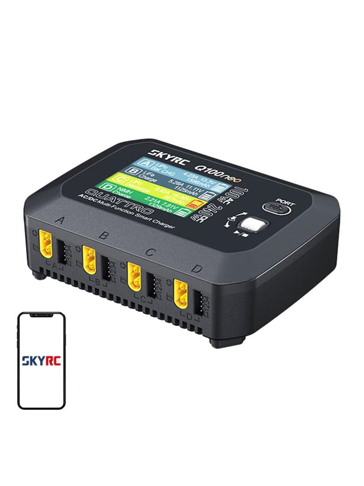 SkyRC Q100neo AC/DC multifunktionales Smart-Ladegerät