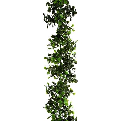 Kunstgirlande CREATIV GREEN "Buchsbaum-Girlande", grün, H:150cm, Kunststoff, Kunstpflanzen
