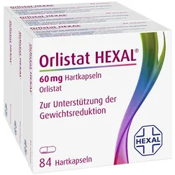 ORLISTAT HEXAL 60 mg Dreierpack 3X84 St