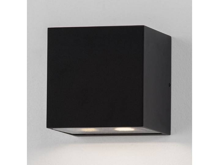 Applique LED 12 x 12 x 12cm Noir