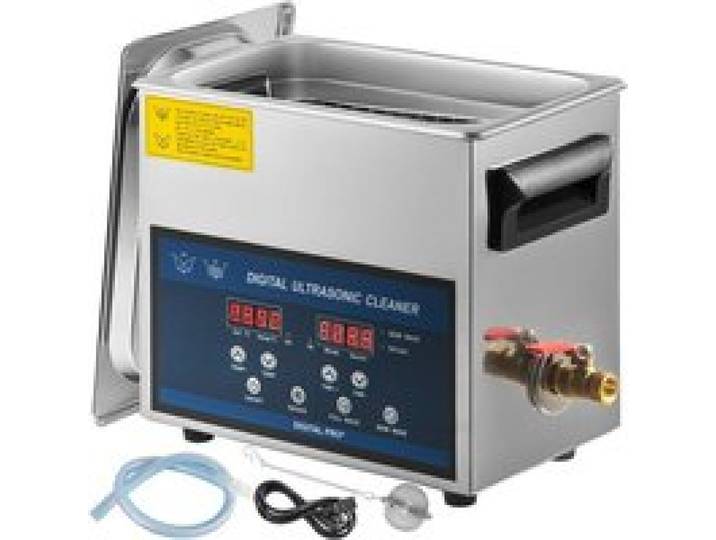 Nettoyeur à Ultrasons 6 L Nettoyeur à Ultrasons Professionnel à Double Fréquence 28/40 kHz Appareil de Nettoyage Ultrasonique avec