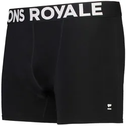 Mons Royale, Herren, Funktionsunterhose, Hold 'em Shorty Boxer (M), Schwarz