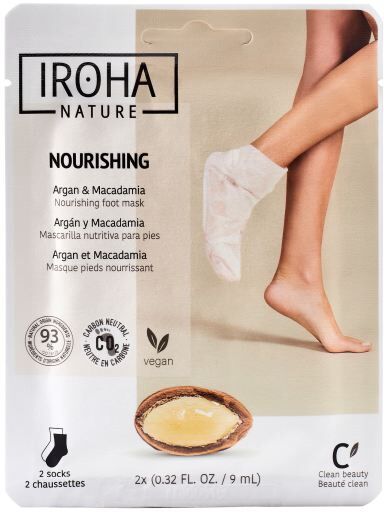 Iroha Nature Feet Mask Nutritious Socks With Argan
