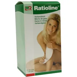 Ratioline Acute Verbandmull 10cmx2m gerollt 1 St