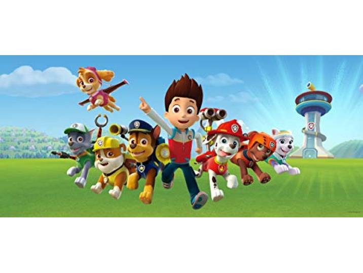 AG Design FTDN H 5391 Papier peint non tissé pour chambre d'enfant Motif Paw Patrol 202 x 90 cm Multicolore