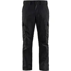 Blakläder, Arbeitshose, Bundhose Industrie Stretch, schwarz / dunkelgrau, Konfektionsgrösse DE: 106 (106)