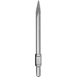 Stier, Meissel, 30 mm SDS-HEX Spitzmeissel 410 mm für Abbruchhammer