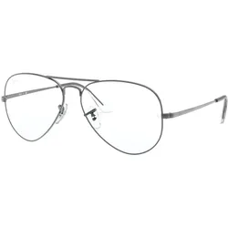 Brille Ray-Ban Vista 0RX6489 AVIATOR 2502 Gunmetal Gr. 58/14