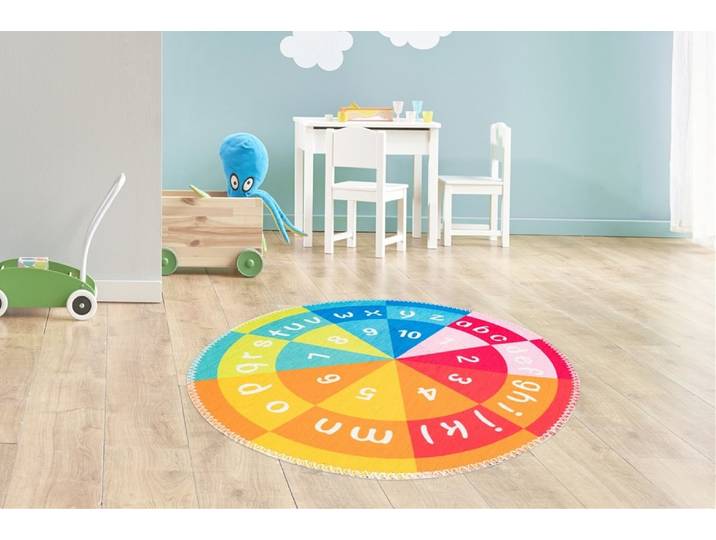 Kinderteppich ARTE ESPINA Coco 300 , bunt (multi), H:5mm Ø:160cm, Polyester, Teppiche, Kinderteppich