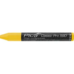 Pica Förster- und Signierkreide - Classic PRO 590 - gelb - 590/44