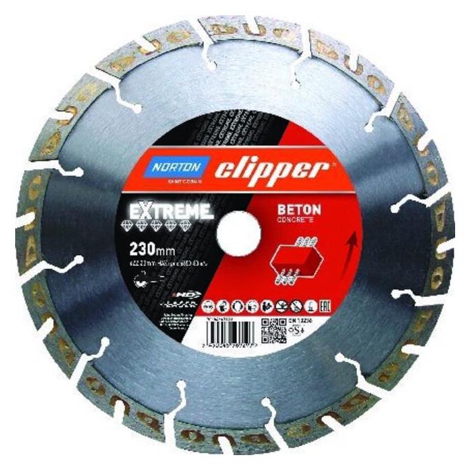 Norton Clipper Clipper Diamanttrennscheibe Extreme Beton - 350 x 25,4 mm (5450248570776)