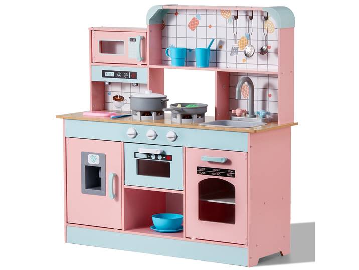 SucceBuy – jouet de cuisine pour enfants, ensemble de jeu de Chef, accessoires de cuisine avec lumières et sons pour tout-petits, filles et garçons
