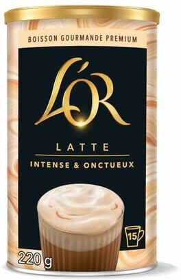 lOrEspresso L'or Espresso - Löslicher Kaffee - Latte - 220 G - MaxiCoffee
