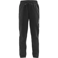 Craft, Jungen, Sporthose, Community Sweatpants Kinder (122, 128), Schwarz