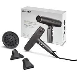 Medion HD2 Haartrockner mit Ionen-Technologie grau