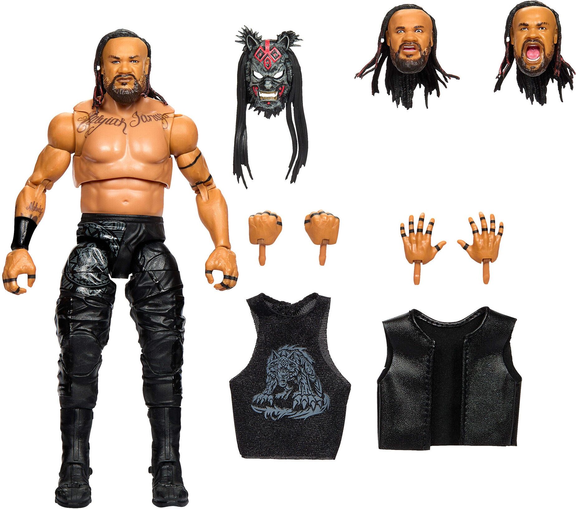 Mattel WWE Ultimate Edition Jacob Fatu 6-Inch Action Figure for Collectors