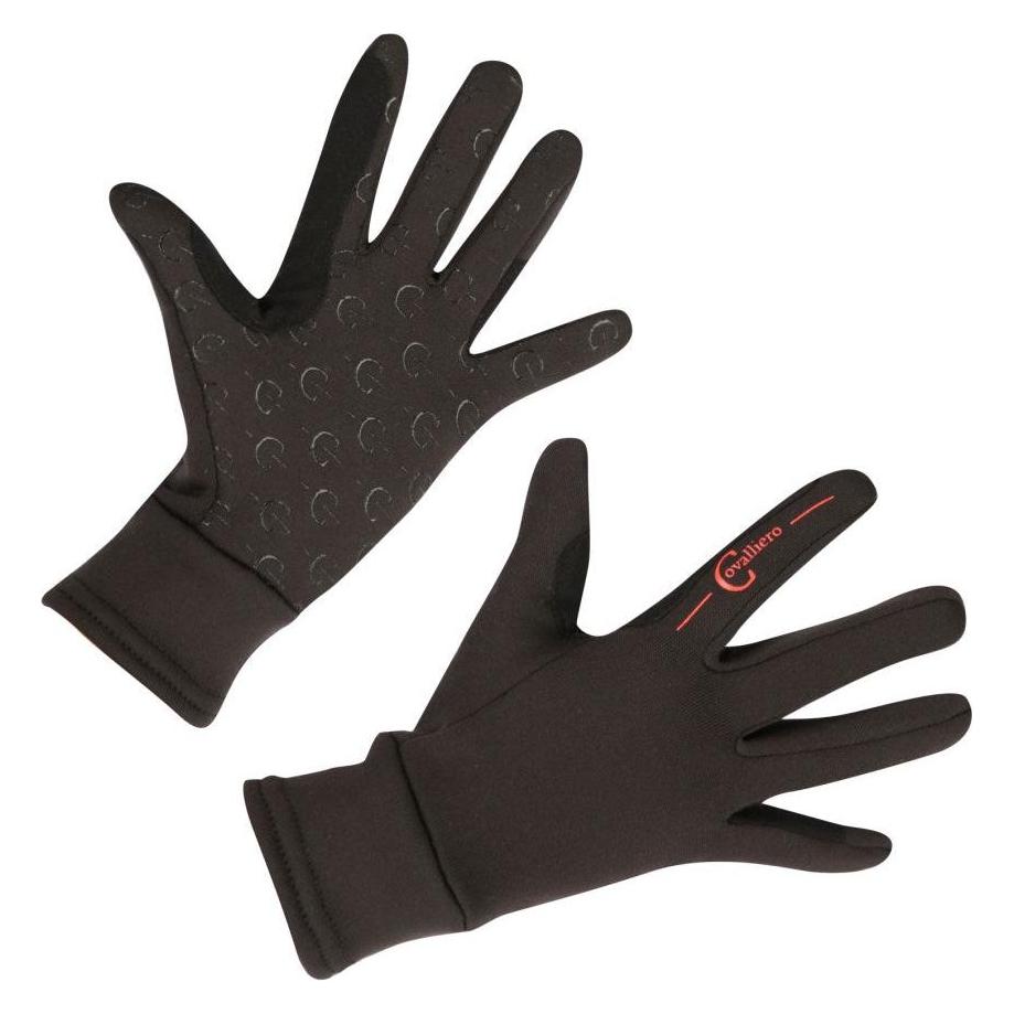 Kerbl Covalliero Winter Kinder Reithandschuhe XAINA schwarz M (M) (33649154)
