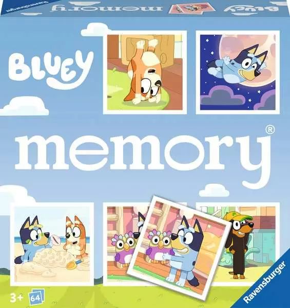 Ravensburger Kartenspiel ab 3 Jahr(e) Memory Bluey 22646