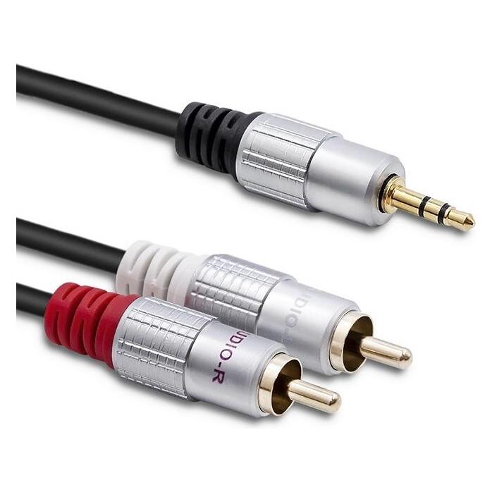 Qoltec 52341 (3 m, Cinch Kabel) (52341)