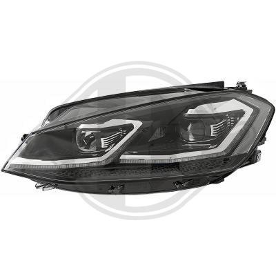 DIEDERICHS Hauptscheinwerfer HD Priority Parts 2217085 LED links für VW