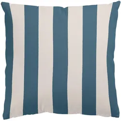 KISSENBEZUG Ocean Blue Große Streifen 40/40 cm