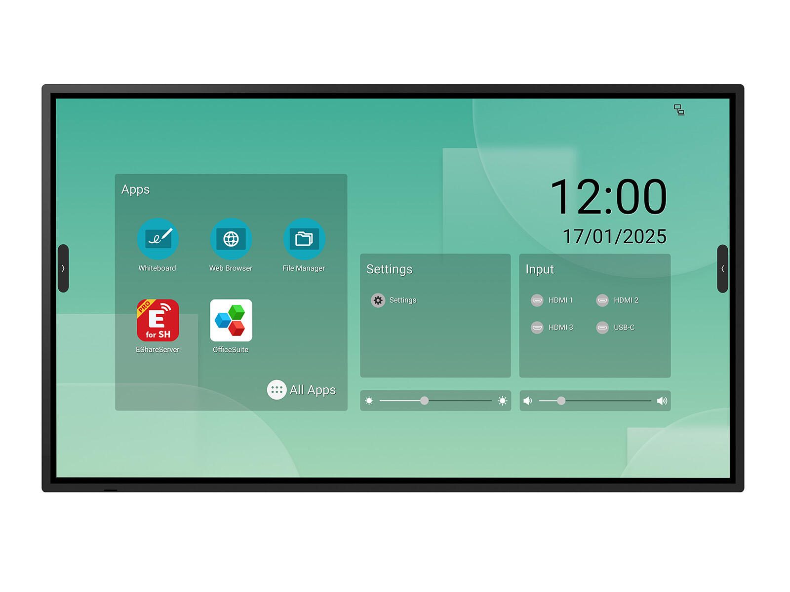 Sharp Display Solutions Sharp LM551 Digital Signage Infrarot-Touch 139,7 cm (55 Zoll) PNLM551