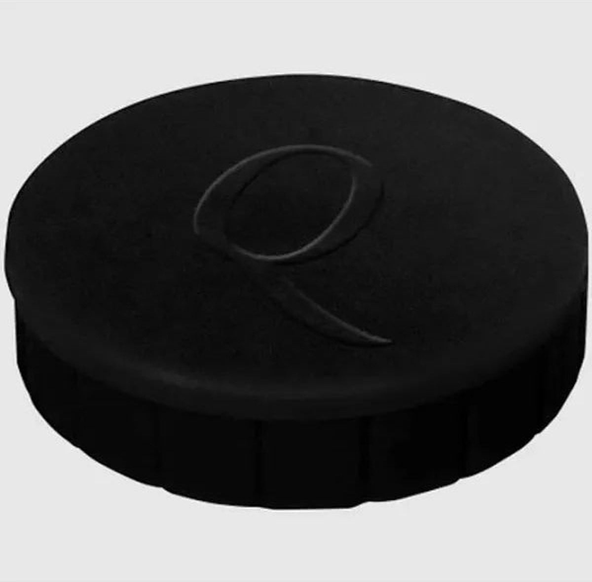 Quantore Magneet 20mm zwart 10 stuks 300 gram