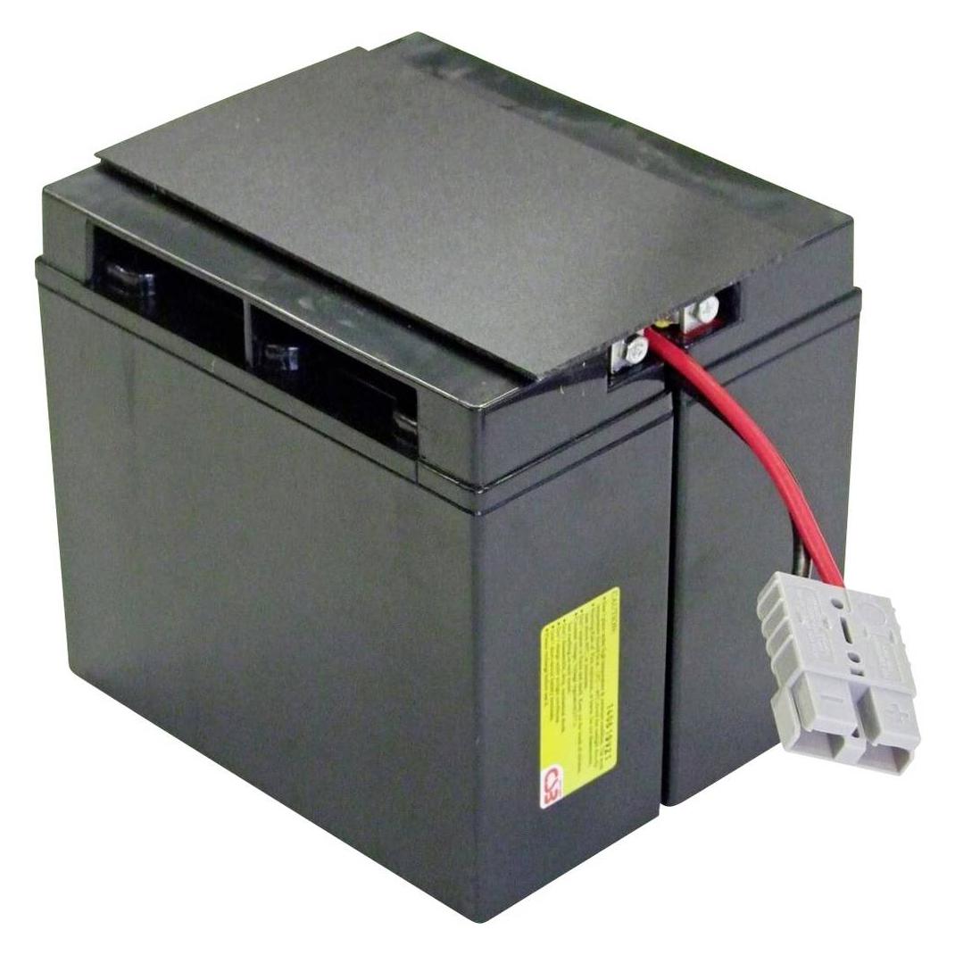 CSB Battery Blei-Akkumulator, 24 V-, 17 Ah geeignet für APC RBC7 (1 Stk., 17000 mAh) (CSB-SCD7)