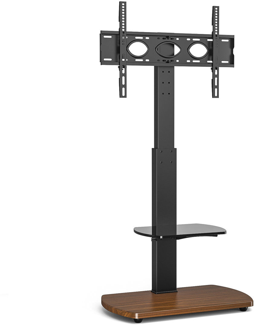 17 Stories Ainoah TV Stand for TVs up to 65" Walnut/Black 65"