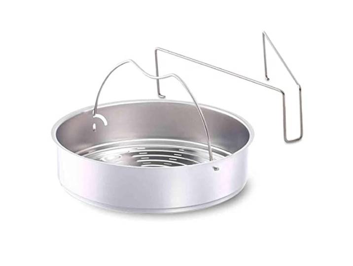 Fissler 610-300-00-800/0 Panier Vapeur pour Autocuiseur\, Perforé – Diamètre 22 cm\, avec Trépied