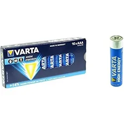 VARTA 10x High Energy" Batterien/AAA"