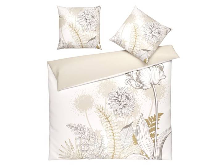 Elegante Bettwäsche mit floralen Mustern – Kissenbezug – 50x70 cm