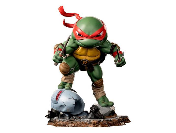 Iron Studios Actionfigur Teenage Mutant Ninja Turtles Mini Co. Raphael 16 cm PVC Figur
