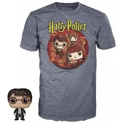 Funko Pocket Pop & Tee : Harry Potter Trio (S bambini) PTF
