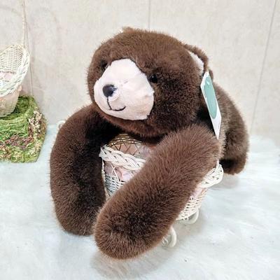 Inspired Finds CozyHug Long Arm Weighted Plush Animal Pillow bear