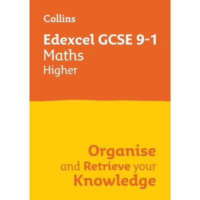 Edexcel GCSE 9-1 Maths Higher Organise and Retrieve Your Knowledge, Taschenbuch von Collins GCSE, Collins Reference, 978-0-00-867236-2