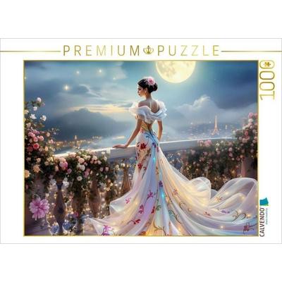 CALVENDO Puzzle Muse des Nachthimmels | 1000 Teile Lege-Größe 64x48cm Foto-Puzzle für glückliche Stunden