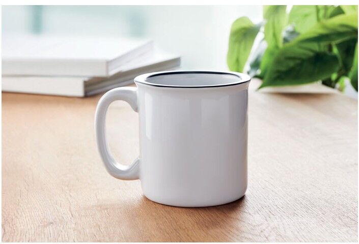 Mug céramique personnalisable 240ml TWEENIES SUBLIM noir