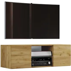 VCM, TV Möbel, Holz TV Wand Lowboard Fernsehschrank Jusa (115 x 36 x 40 cm)