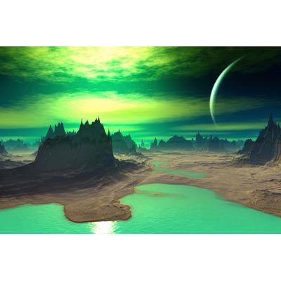 Papermoon "PLANETEN-FUTURISTISCH WELTRAUM MOND GALAXIE UNIVERSUM"