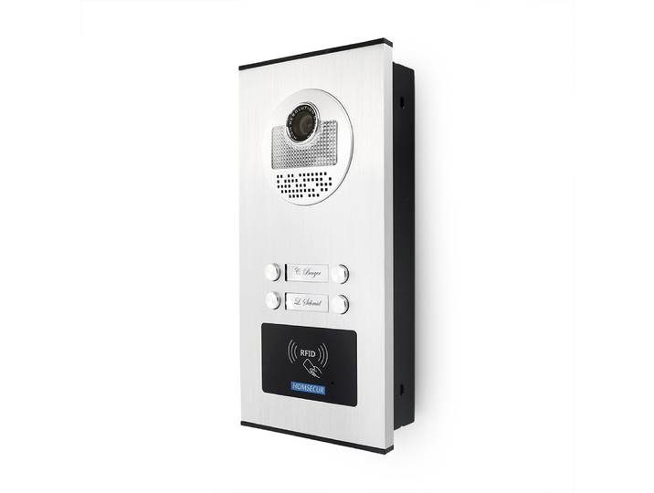 Caméra de sonnette d'accès pour 4 familles 530C-4/ XC111-4 pour système d'interphone vidéo HDS