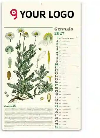 Calendario Erboristeria Personalizzate o neutre