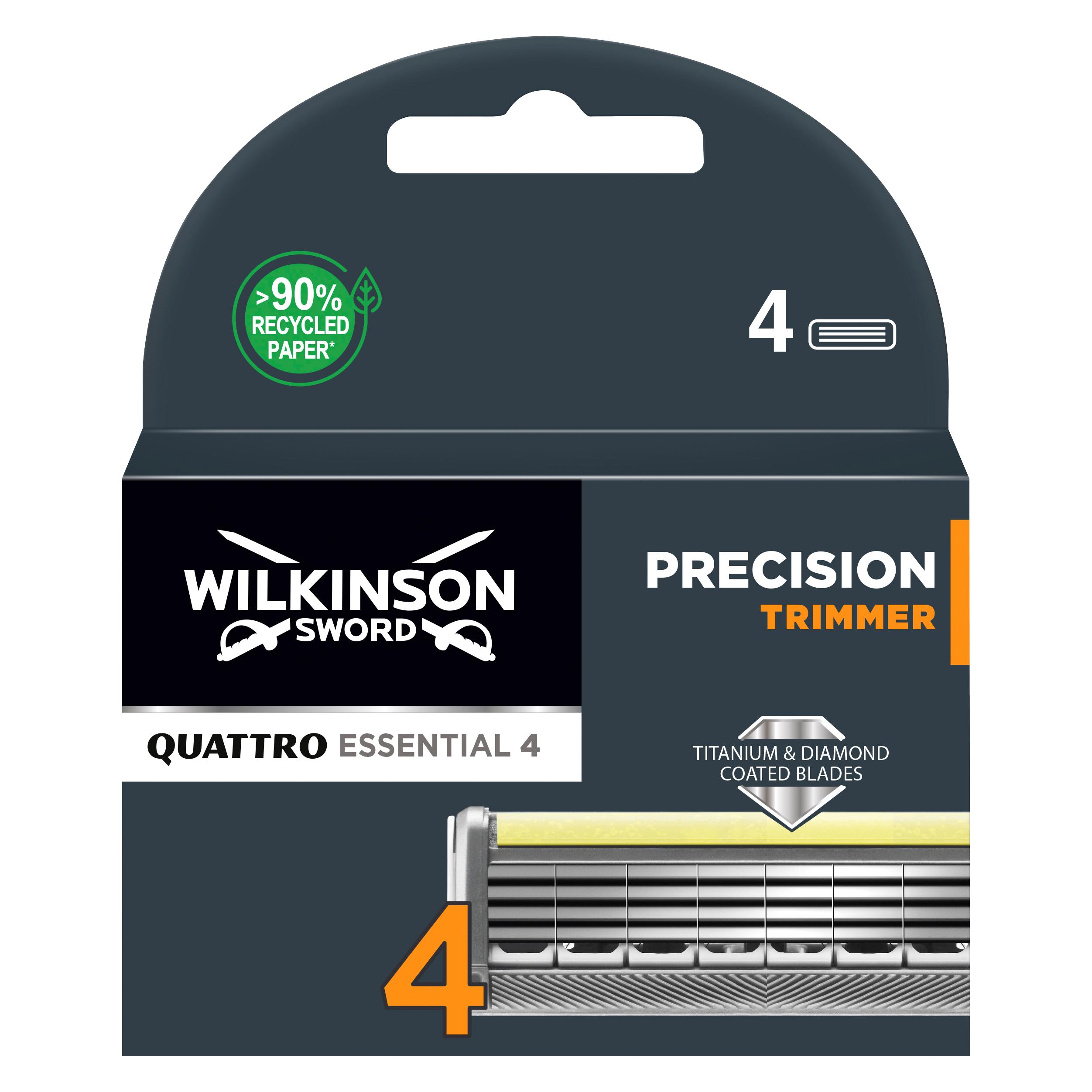 Wilkinson Shaver for men Quattro Essential Precision Trimmer (W302205400)