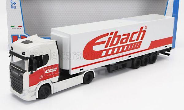 Bburago Model Vrachtwagen met Aanhanger, Schaal 1:43, Gemonteerd
